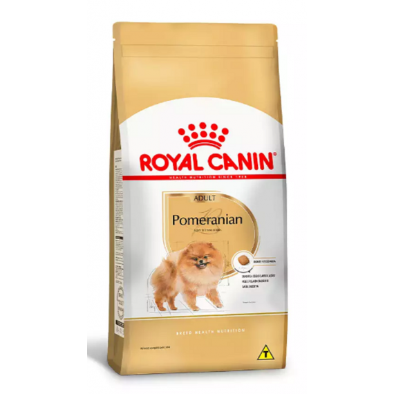 Ração Seca Pomeranian para Cães Adultos da Royal Canin - 7,5 kg