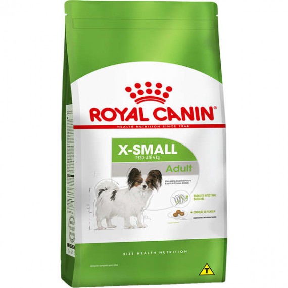 Ração Royal Canin X-Small Raças Pequenas Cães Adultos - 1 kg