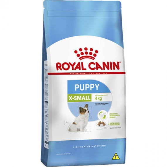 Ração Royal Canin Puppy X-Small Filhote de Raças Pequenas de 2 a 10 Meses - 1 kg
