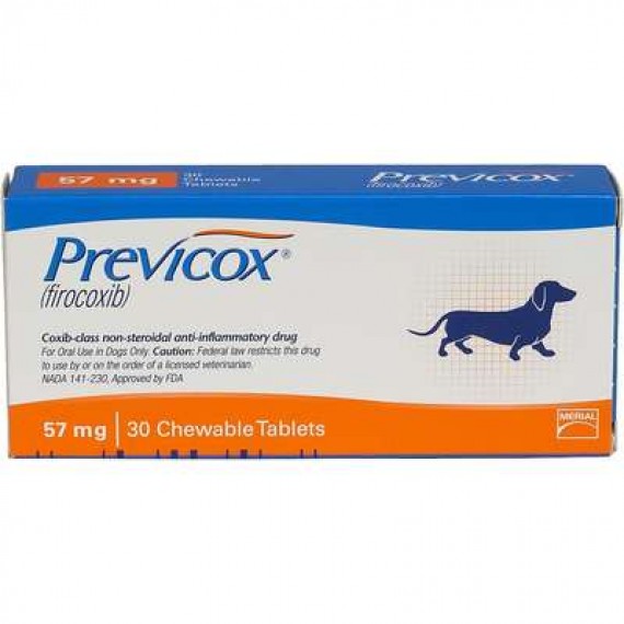 Anti-Inflamátório Previcox 57 mg da Merial - 10 comprimidos