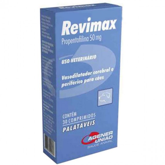 Vasodilatador Cerebral Revimax da Agener União - 50 mg