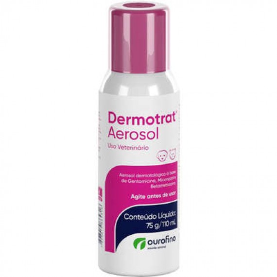 Anti-inflamatório Dermotrat Aerosol da Ourofino - 75 g