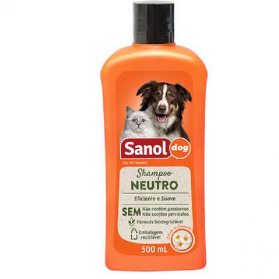 Shampoo Sanol Dog Neutro - 500 ml