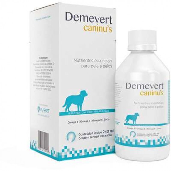 Suplemento Alimentar Demevert Caninus da Avert - 240 ml