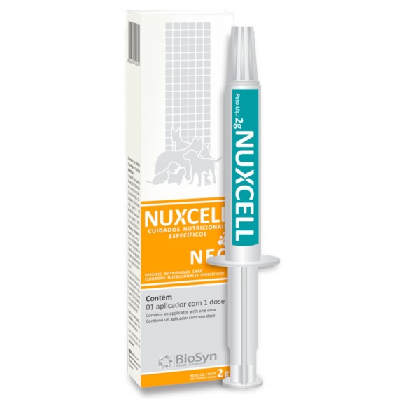 Suplemento Vitamínico Nuxcell Neo para cães Ampola 2G 