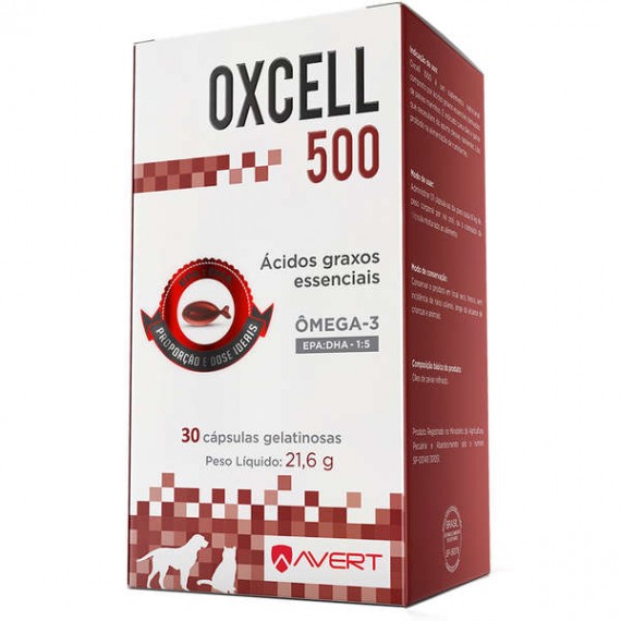 Suplemento Nutricional Oxcell da Avert - 30 cápsulas