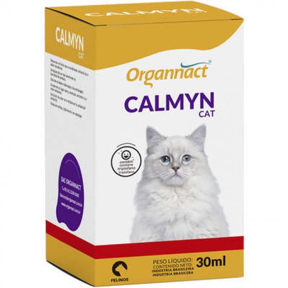 Suplemento Alimentar Organnact Calmyn Cat - 30 ml
