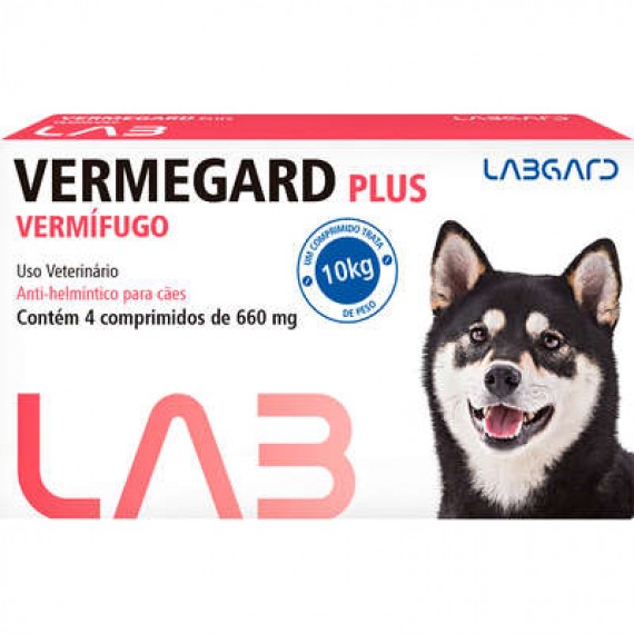 Vermífugo Vermegard Plus da Labgard para Cães
