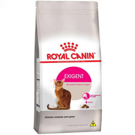 Ração Exigent da Royal Canin Gatos Adultos com o Paladar Exigente - 1,5 Kg