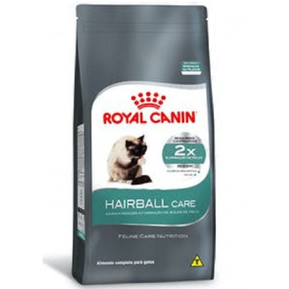 Ração Hairball Care da Royal Canin Gatos Adultos - 1,5 kg