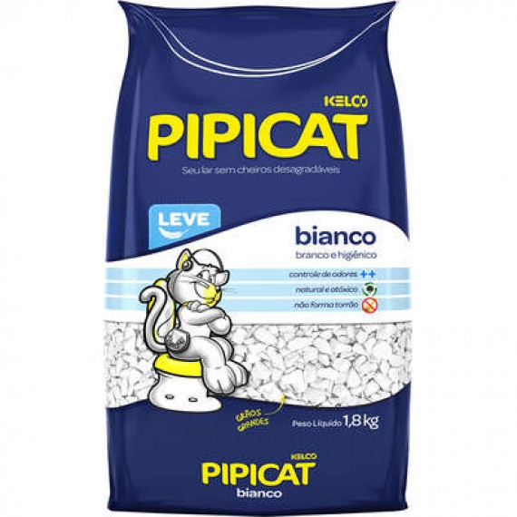 Granulado Sanitário Pipicat Bianco da Kelco  - 1,8 Kg