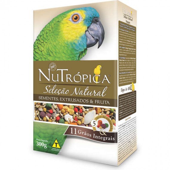Alimentação Nutrópica Seleção Natural Papagaio - 300 g